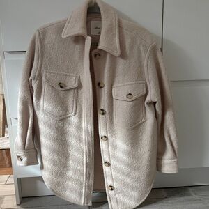 Wilfred Soft Cream Textured Coat